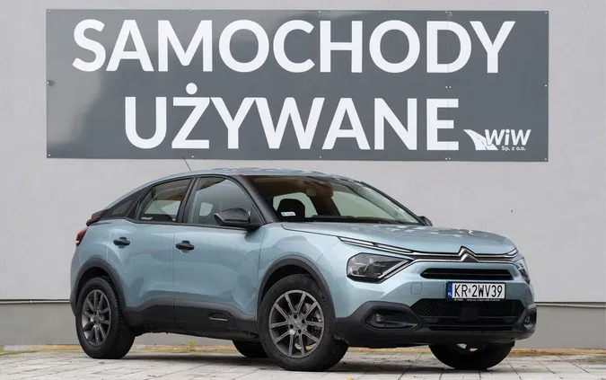 samochody osobowe Citroen C4 cena 79900 przebieg: 43200, rok produkcji 2021 z Oborniki Śląskie